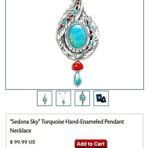 American native hand sculpture necklace pendant